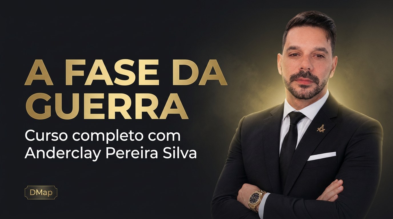 Capa do curso A Fase da Guerra, de Anderclay Pereira Silva