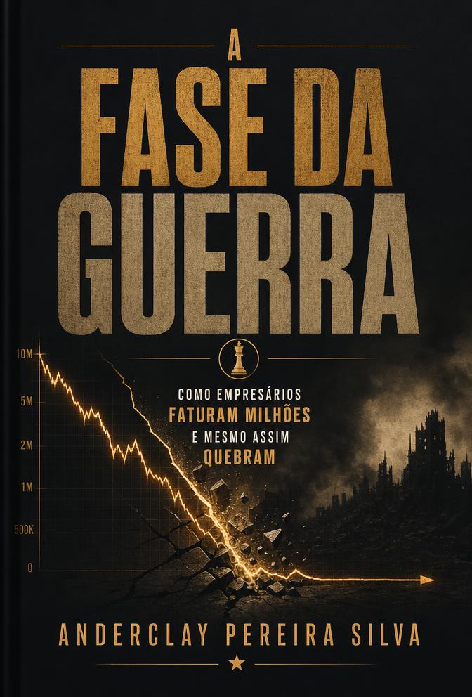 Capa do livro A Fase da Guerra, de Anderclay Pereira Silva